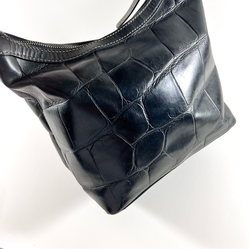 Dooney & Bourke Leather Shoulder Bag Black - Picture 4 of 13